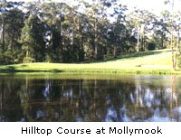 Hilltop course at Mollymook